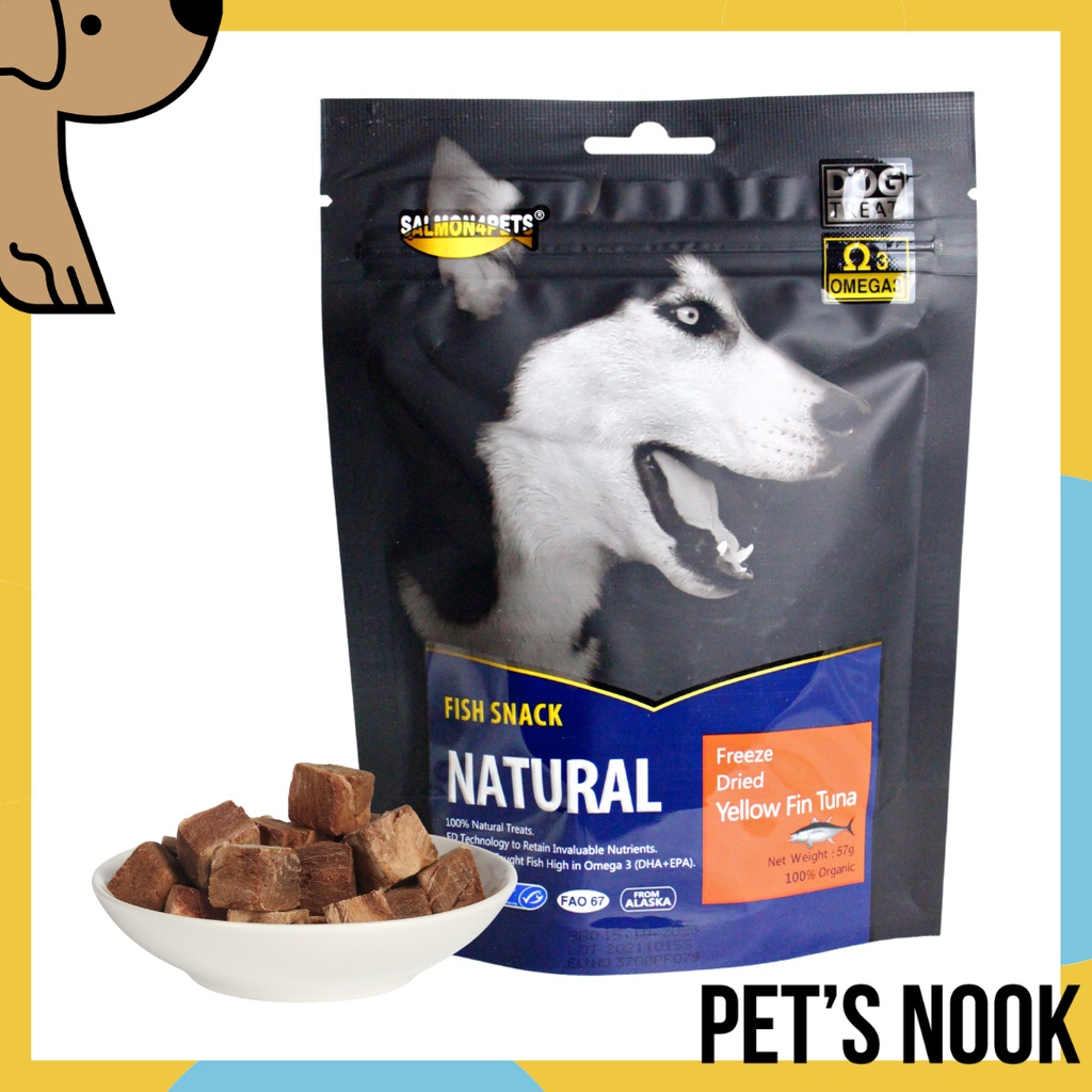 FreezeDried Tuna by Salmon4Pets Single Ingredient Tuna Dog Treat (57g) Shopee Philippines