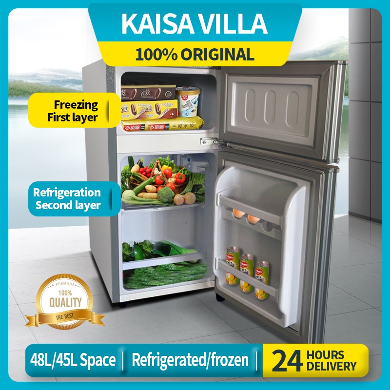 Kaisa Villa mini refrigerator with freezer personal refrigerator mini