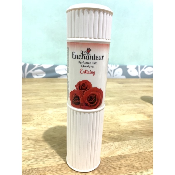 ENCHANTEUR PERFUMED TALC POWDER FACE AND BODY WOMAN Shopee Philippines