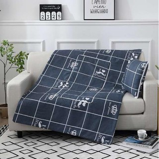 Home Plus 2in1 Pillow Blanket 2 Way Blanket New Prints 100 150cm Shopee Philippines