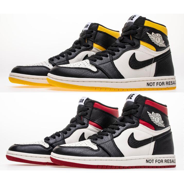 jordan 1 not for resale yellow release date