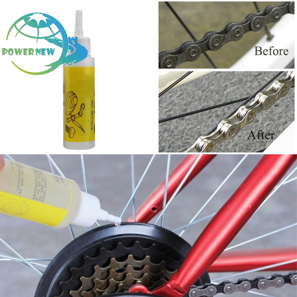 cleaning road bike chain