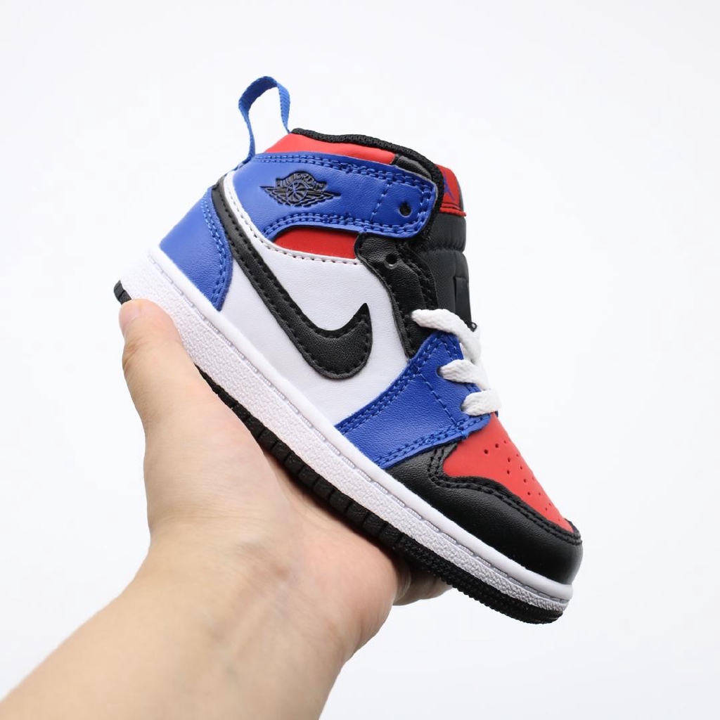 blue and red jordan 1 kids