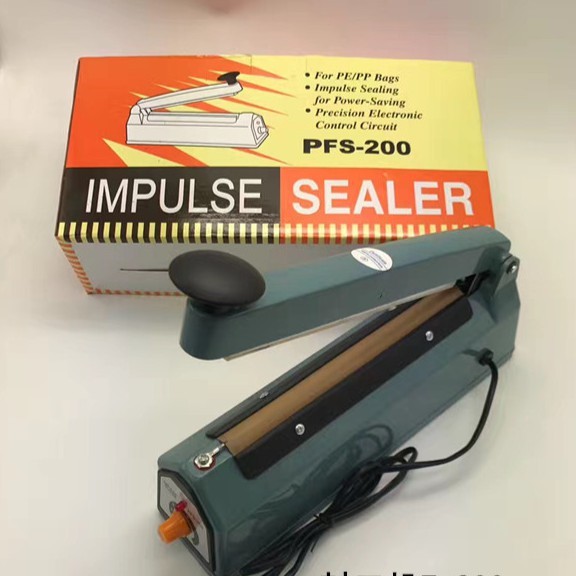 Heavy Duty PFS-200MM Plastic Sealer Impulse Heat Sealer Plastic Bag