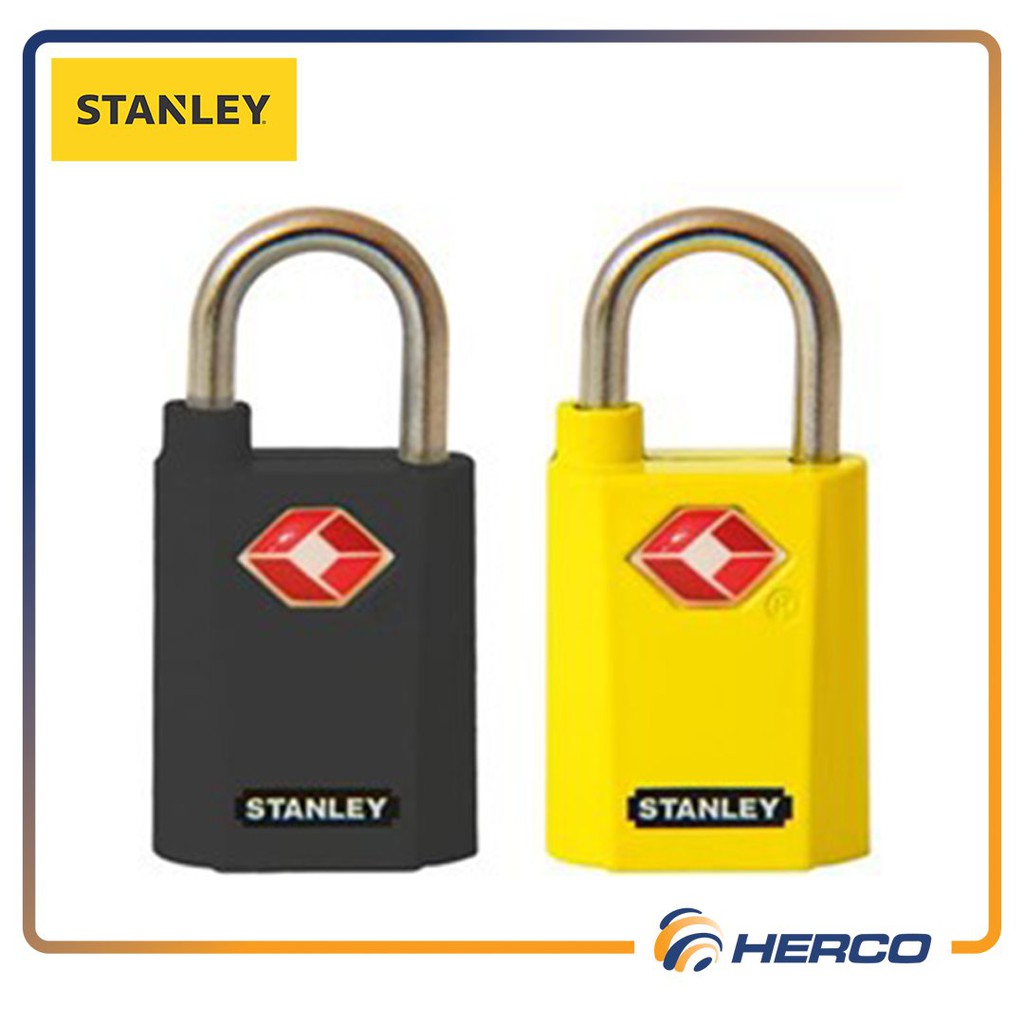 stanley tsa lock