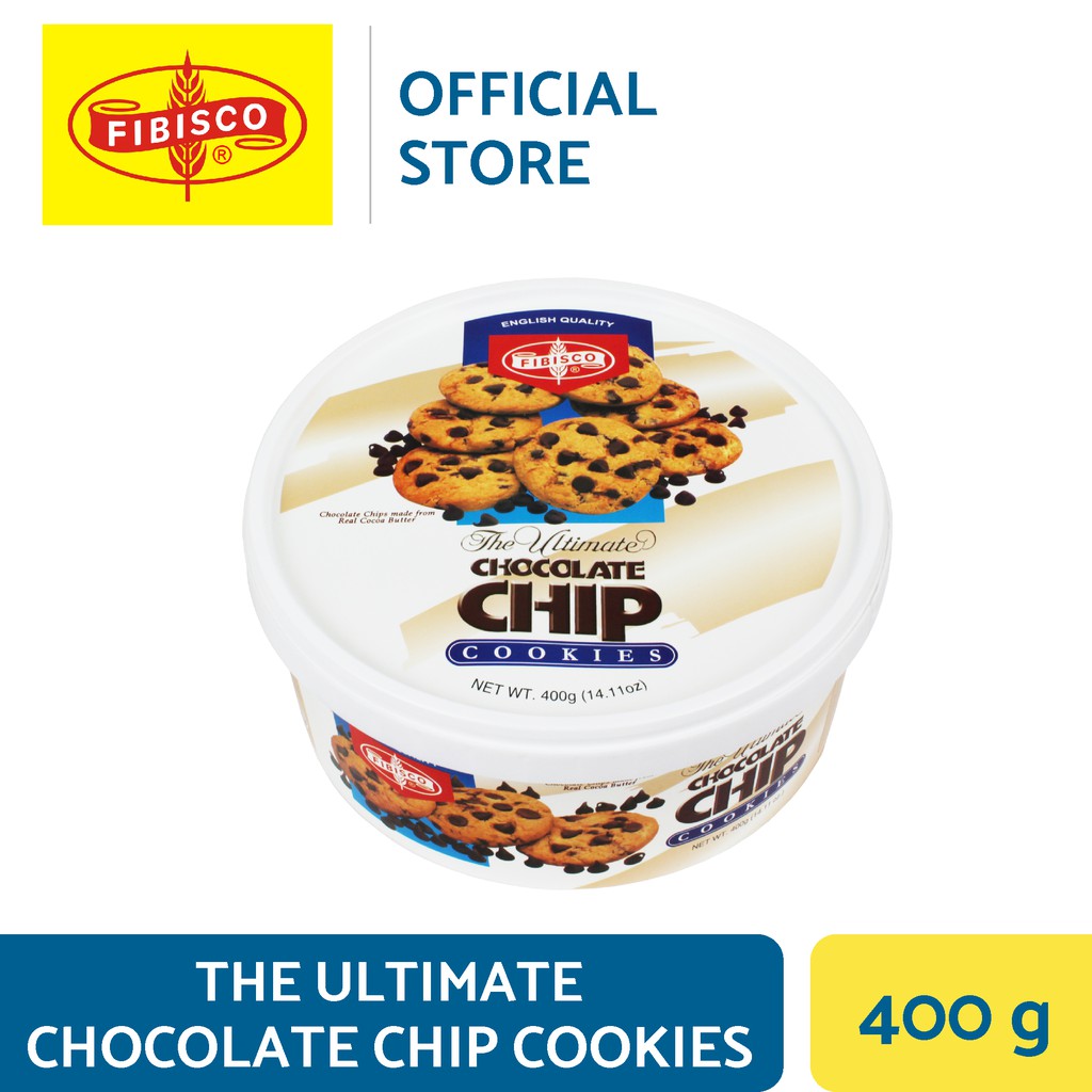 Fibisco Chocolate Chip Cookies 400g Shopee Philippines