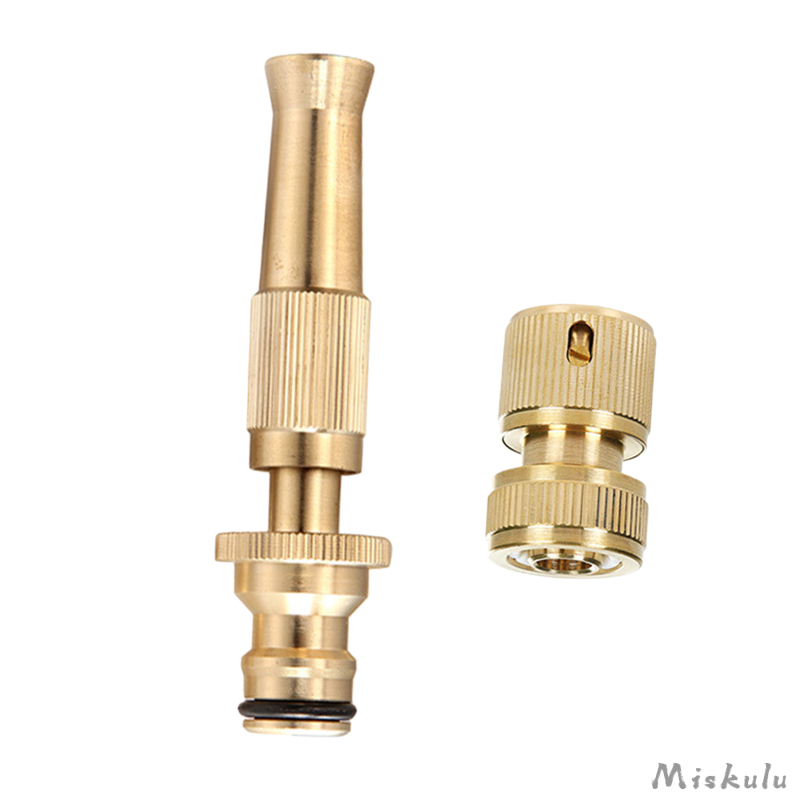 High Pressure Hose Nozzle Heavy Duty | Brass Water Hose Nozzles for ...