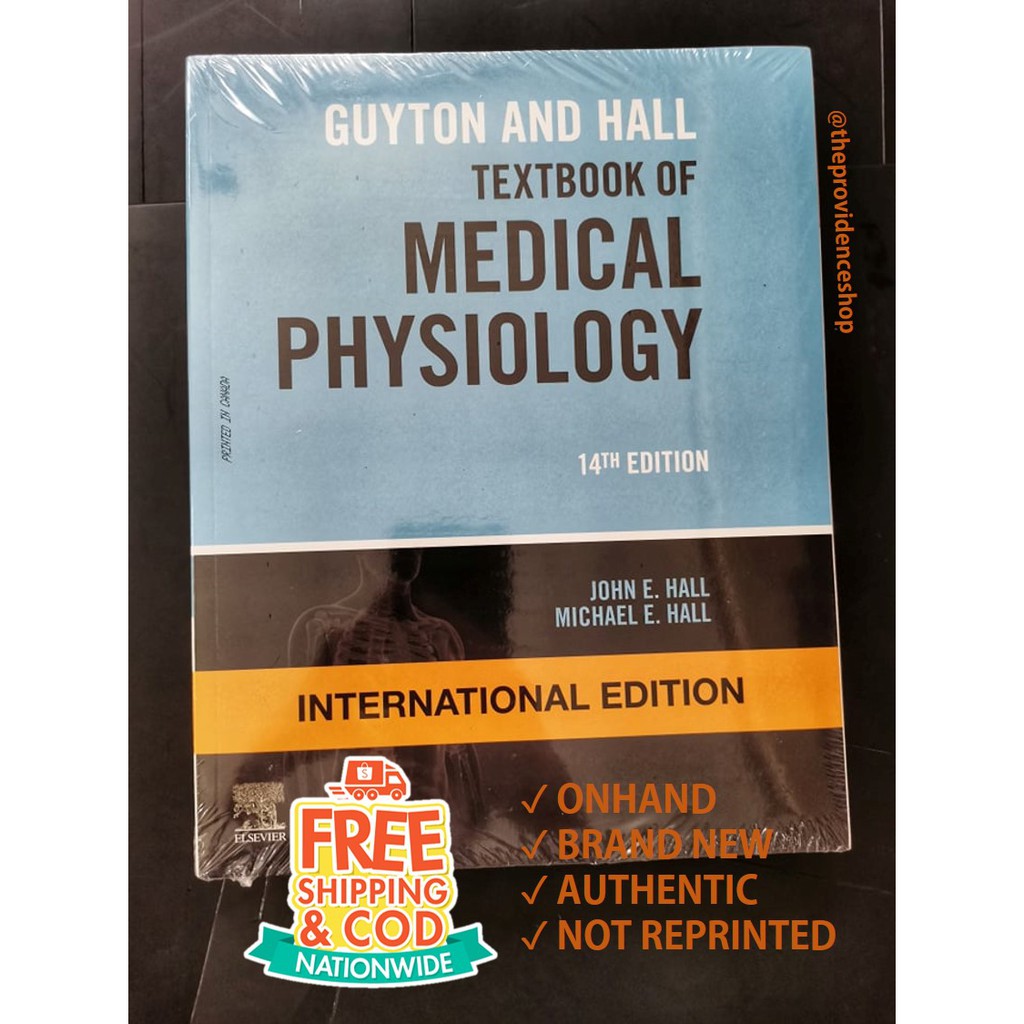 Guyton And Hall Textbook Of Medical Physiology (Guyton Physiology) 14th ...