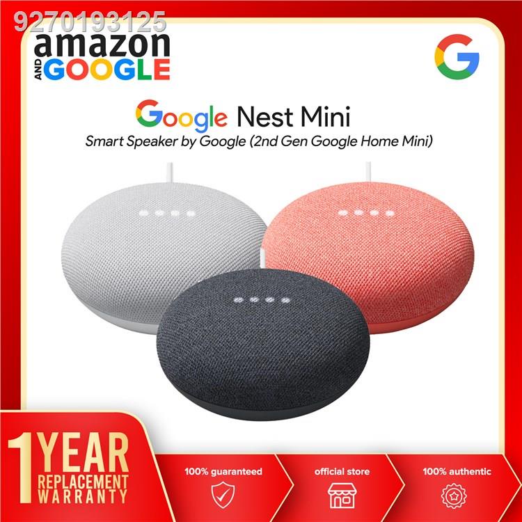 Google Nest Mini 2nd Gen Smart Speaker With Google Assistant | Shopee ...