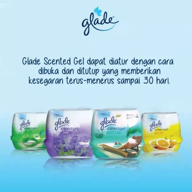 Glade Scented Gel (Morning Freshness) Shopee Philippines