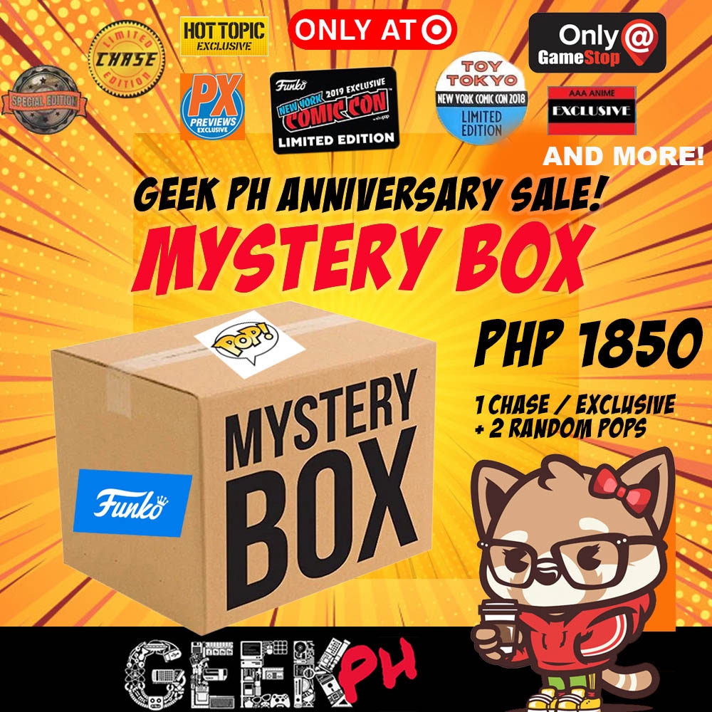 Geek PH Anniversary Sale Mystery Box ( Limited Offer Only ) Shopee