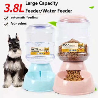 Pet Cat Automatic Feeders Bowl Large Capacity Cat Water Fountain Plastic Dog Water Bottle Bowls