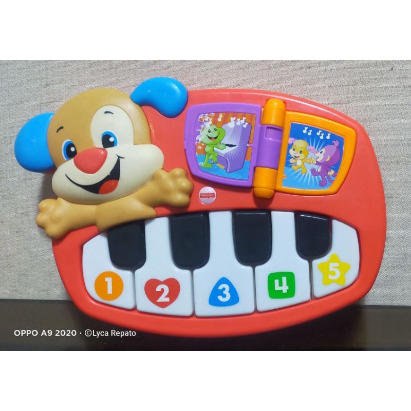 Fisher Price Laugh & Learn Puppy Piano | Shopee Philippines