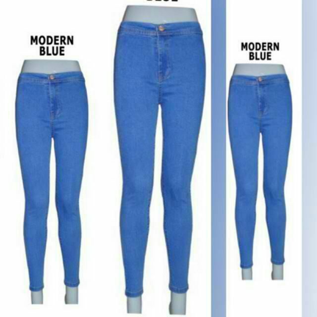 modern blue jeans