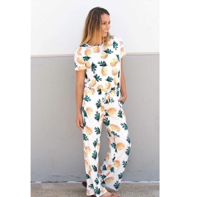 pineapple jumpsuit