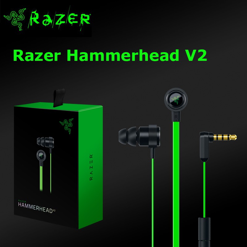 Hammerhead V2 Pro Headphones 3 5mm Wired Earphone Gaming With Mic For Headset Gamer Razer Hammerhead Pro V2 For Huawei Iphone Shopee Philippines