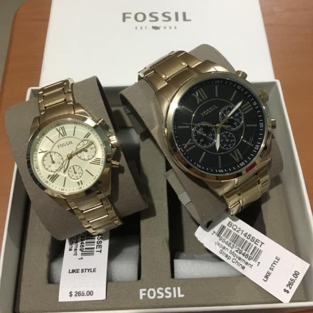 Fossil watch real online vs fake