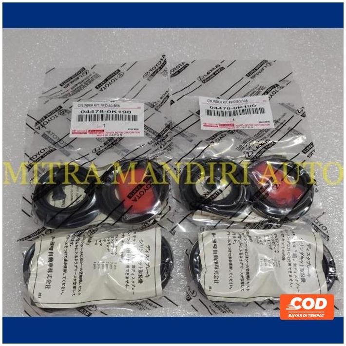 Disc Caliper Seal Kit Fortuner Vrz Hilux Revo Double Piston (Code 033) Shopee Philippines