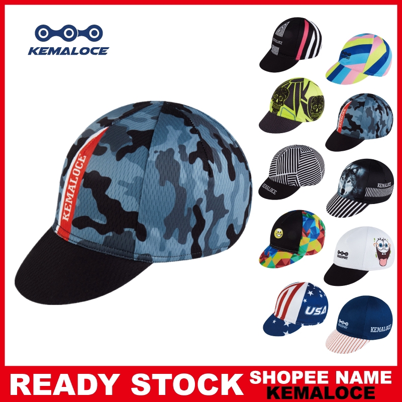 blank cycling caps