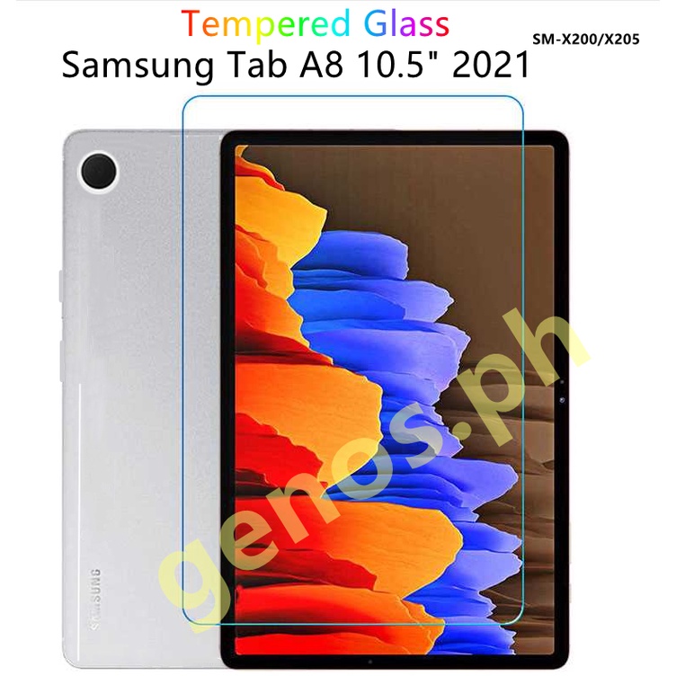 Samsung Tab A8 10.5" 2021 Tempered Glass SMX200 X205 Screen Protector