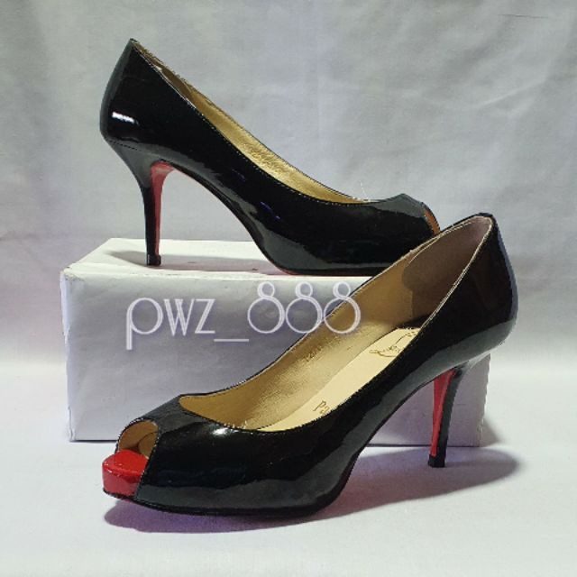 small peep toe heels