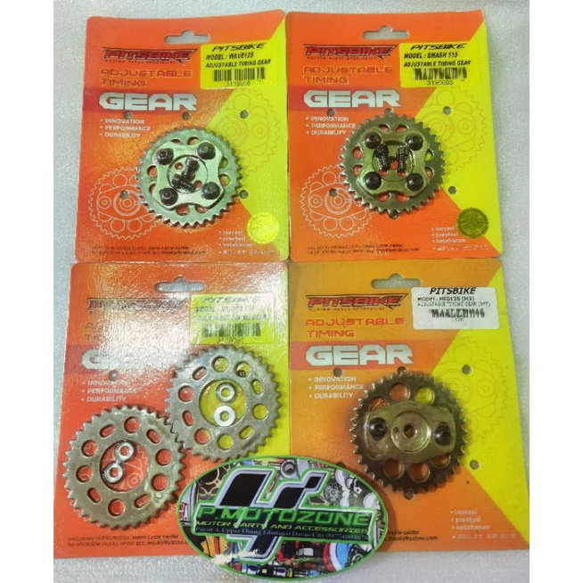 Adjustable Timing Gear Mio Sporty/soulty, Smash 115, Xrm 125,Rs 125