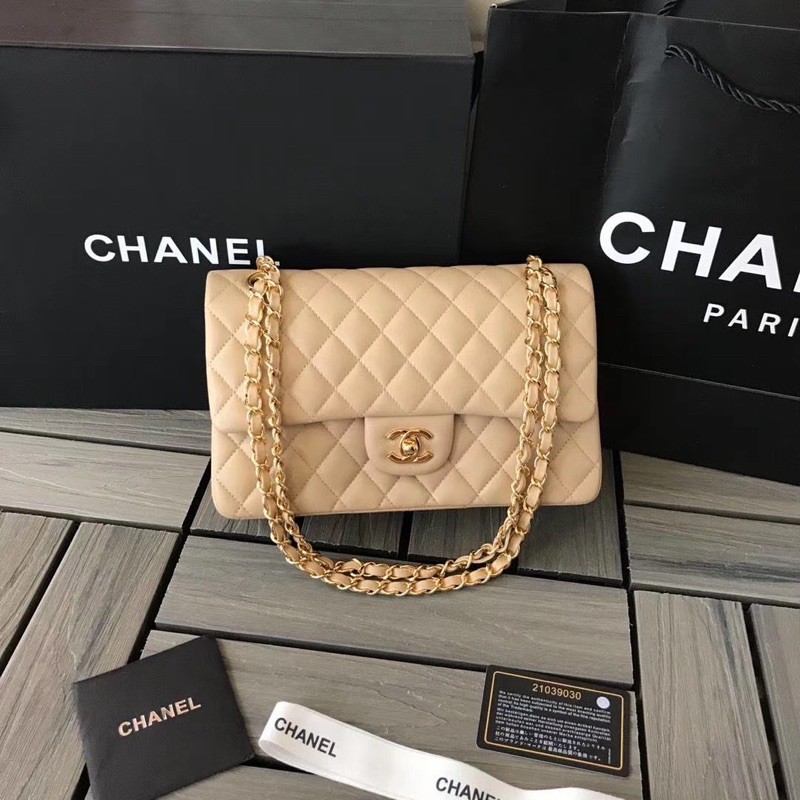 Chanel Flap Classic Handbag (lambskin) | Shopee Philippines