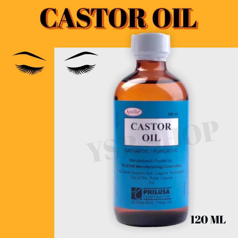 Apollo Castor Oil 120ml | Shopee Philippines