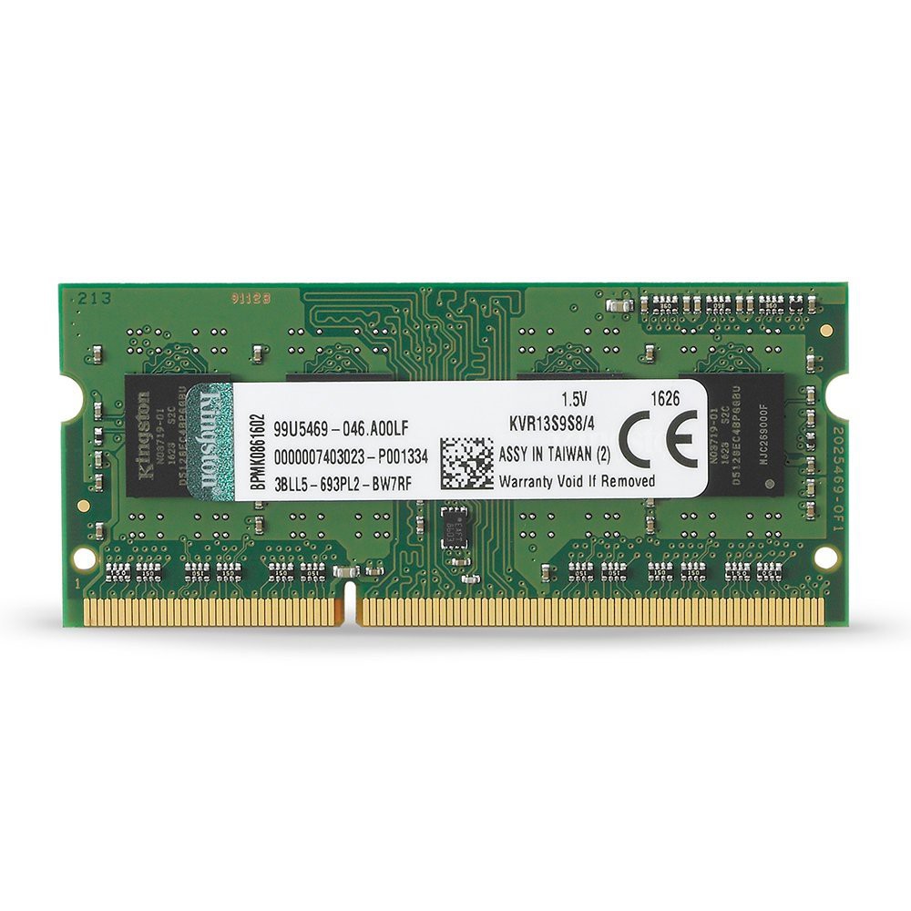 Kingston 4GB DDR3 1333MHz Laptop Memory PC3-10600 Sodimm Notebook RAM Memory
