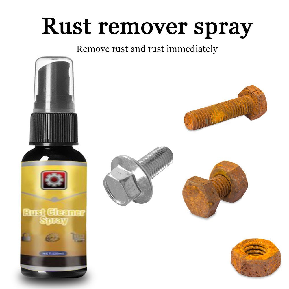 ★30ML Metal Rust Remover Spray Kitchen Stainless Steel Pot Bottom Burn