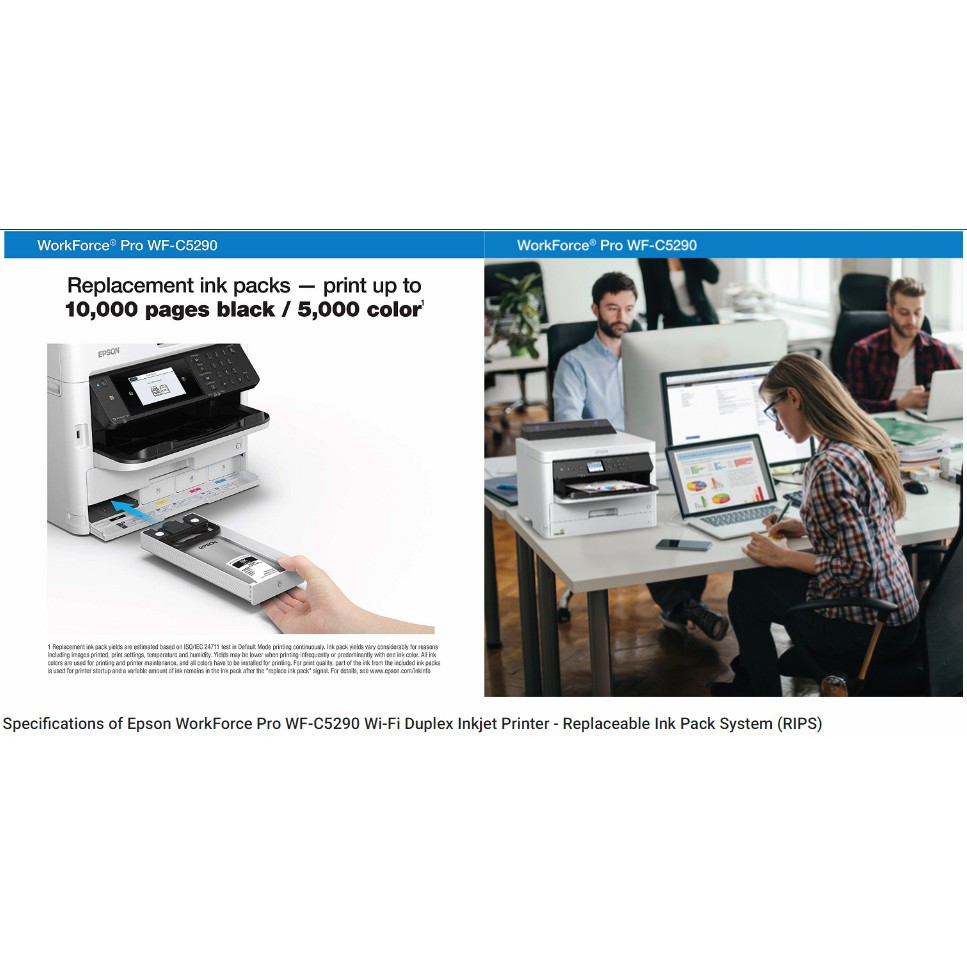 replaceable ink pack system