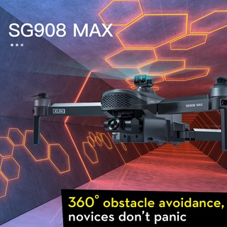 2022 Obstacle Avoidance SG908 MAX 3KM Transmission Laser GPS Drone 3-Axis Gimbal 4K Camera 5G Wifi FPV Profesional Brush