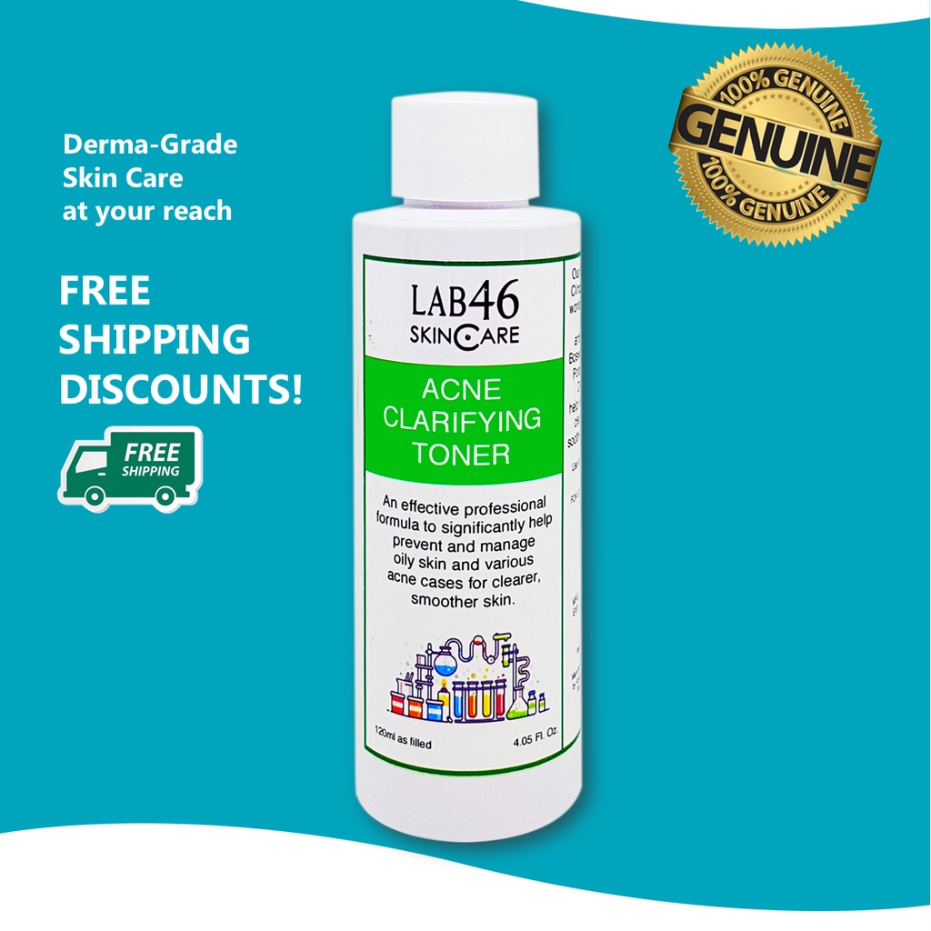 Lab46 Acne Defense Clarifying Toner DERMAGRADE ONHAND AUTHENTIC