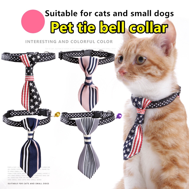 cat necktie collar