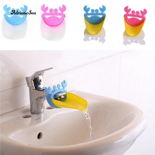 Bath Cod Cute Bathroom Water Faucet Extender For Kid Hand