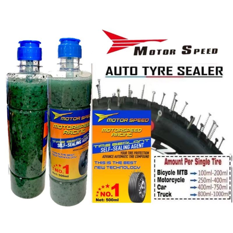 Motor speed Motorcycle Tire Sealer Sealant Anti Flat Universal | Shopee ...