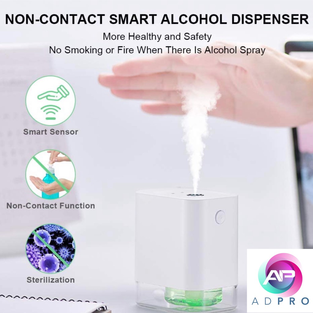 360ml Induction Touchless Hand Sanitizer Dispenser Bottle Suitable For Home Non Contact Sprayer Bottles Equipped Infrared Sensor Restaurant Sienon Automatic Alcohol Dispenser Bottle School Hotel Countertop Soap Dispensers Evertribehq Bathroom Accessories