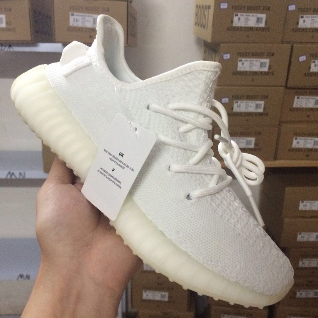 womens yeezys white