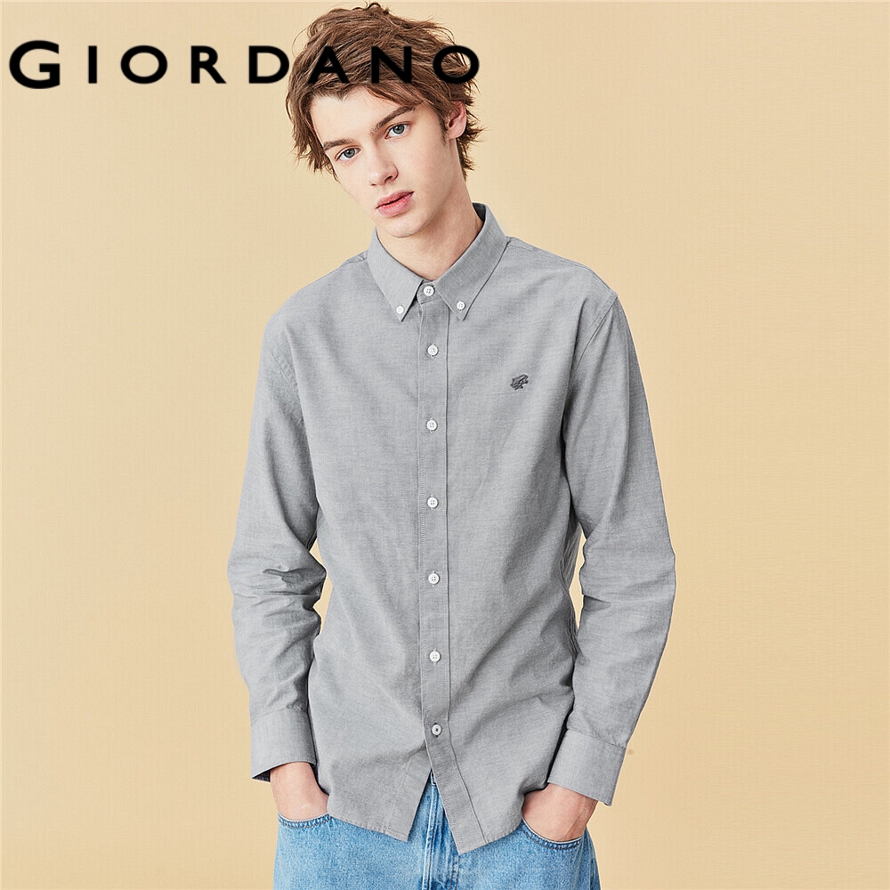 giordano slim fit shirts