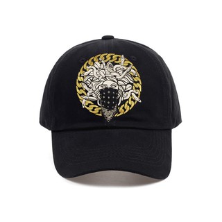 Fashion Print Crooks and Castles Medusa Baseball Cap Fashion Print Crooks and Castles Medusa Baseball Cap