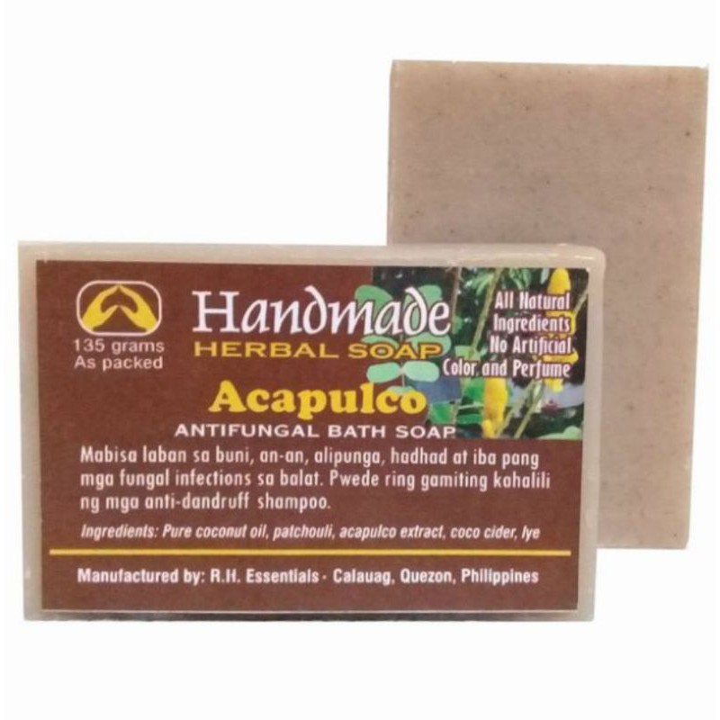 HANDMADE Acapulco Antifungal Bath Soap Shopee Philippines