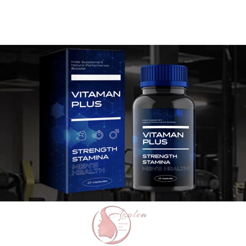 VITAMAN PLUS for Men's Health 15 Capsules Extra Strength Extra Stamina Extra Power