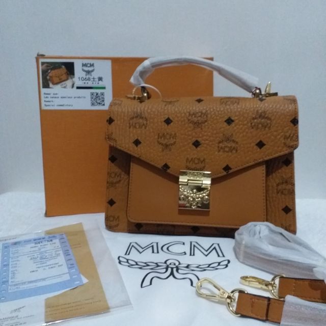 Mcm 2 Way Bag-Top Grade Quality | Shopee Philippines