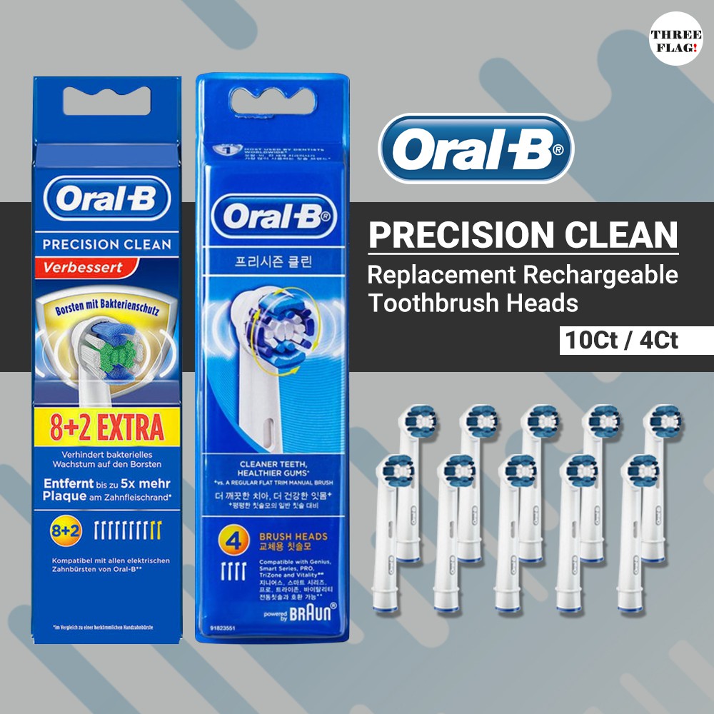 oral b precision clean heads boots