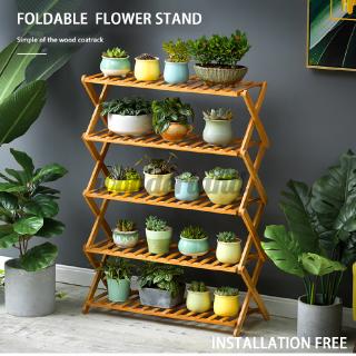 Pot Plant Stand Shelves Flower Rack Display Shelf Garden Indoor Outdoor Patio Shopee Philippines