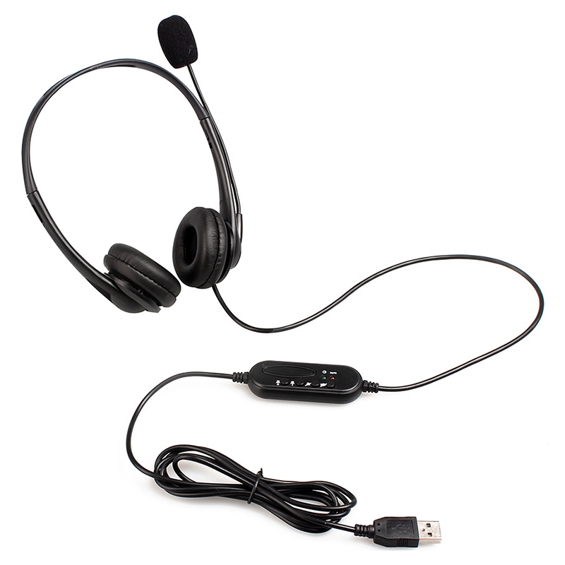 desktop headphones with mic