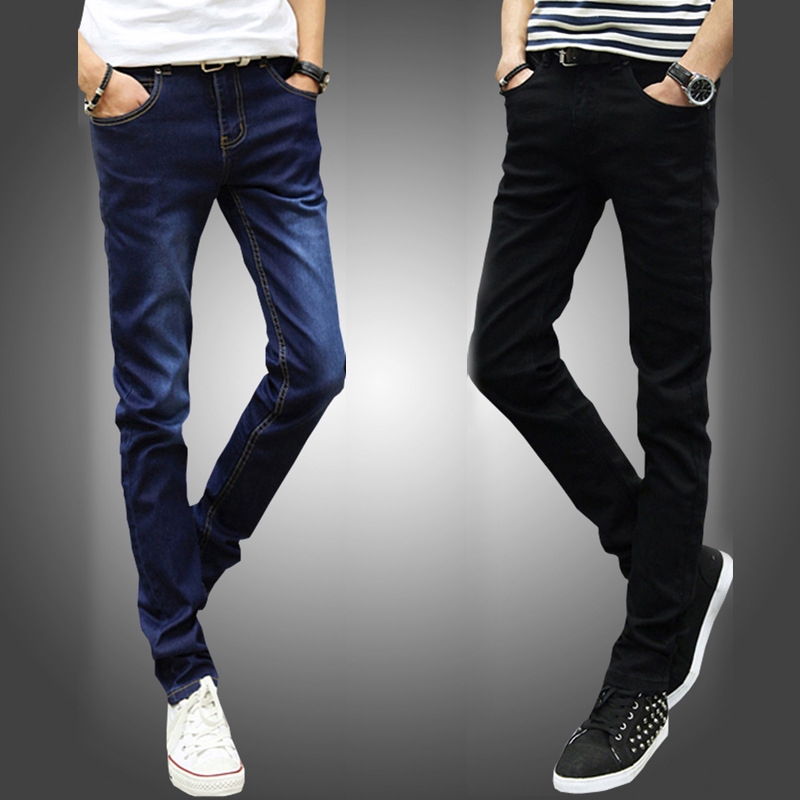 casual black jeans