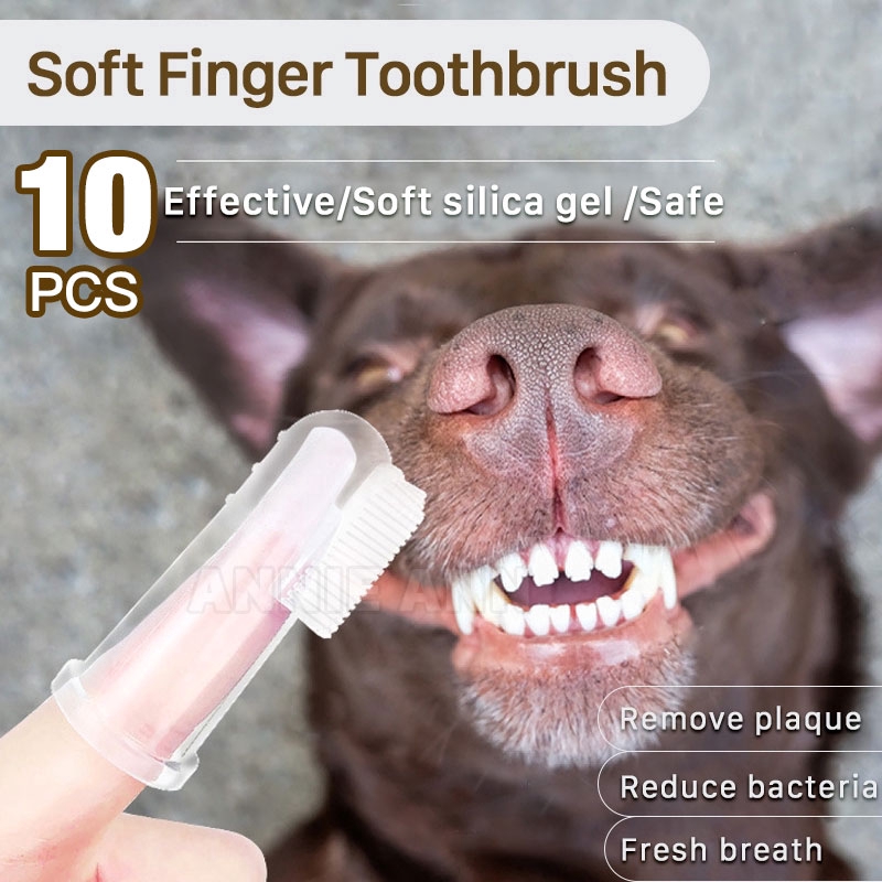 dog teeth cleaning finger brushes