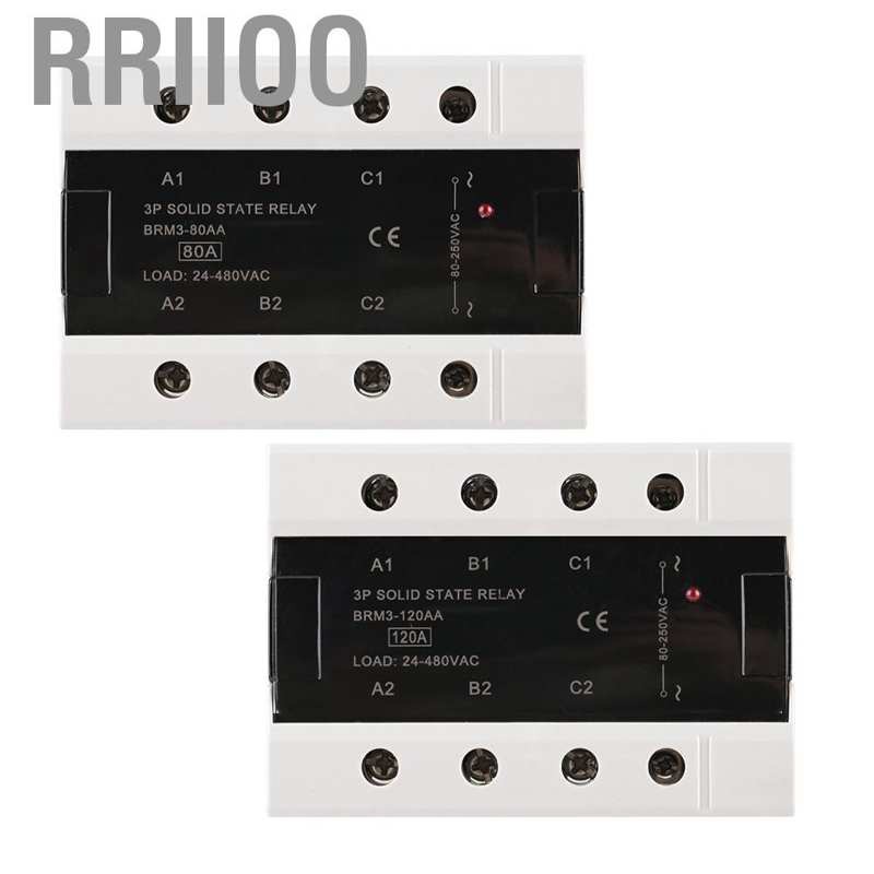 SSR Solid State Relay Load Current 120AA SSR Solid State Relay Module 24-480VAC BRM-100AA