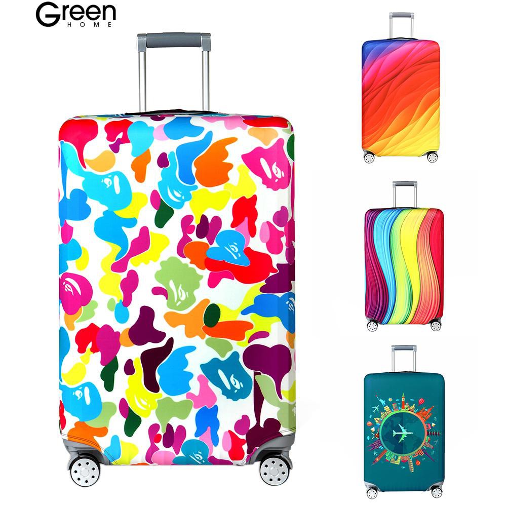 colorful luggage